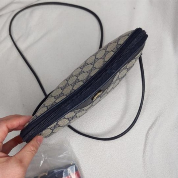 Authentic Vintage Gucci GG Monogram Supreme Clutch Fanny Bum Waist Belt Bag - Picture 9 of 12